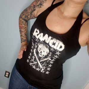 RANCID halter top Handmade